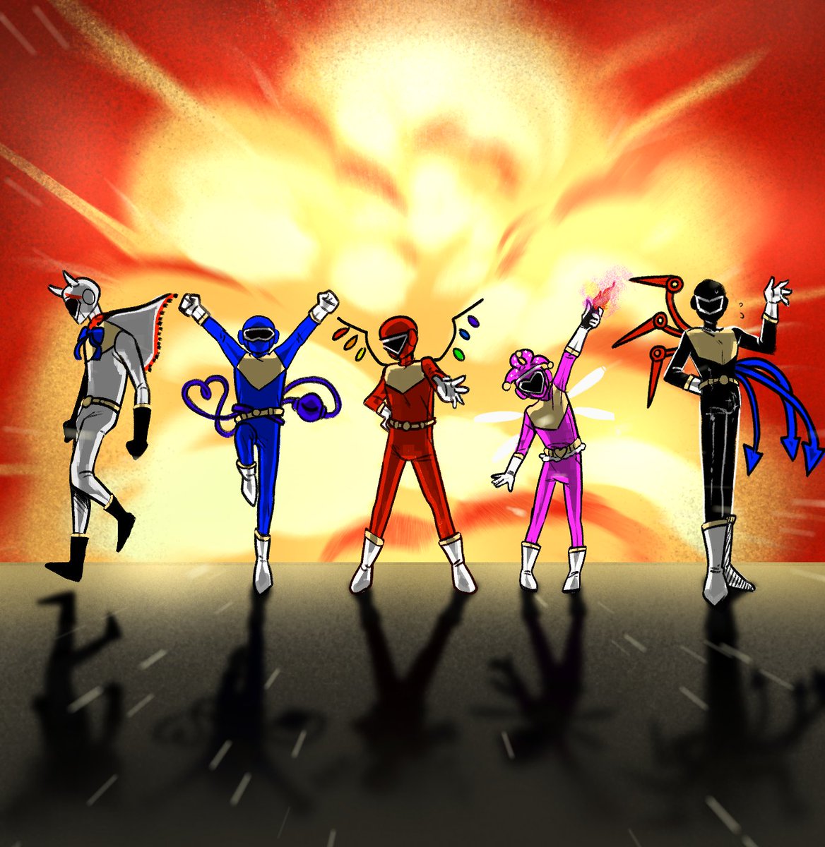 The Youkai Rangers are all really cool...

I wonder if I can be like them someday!