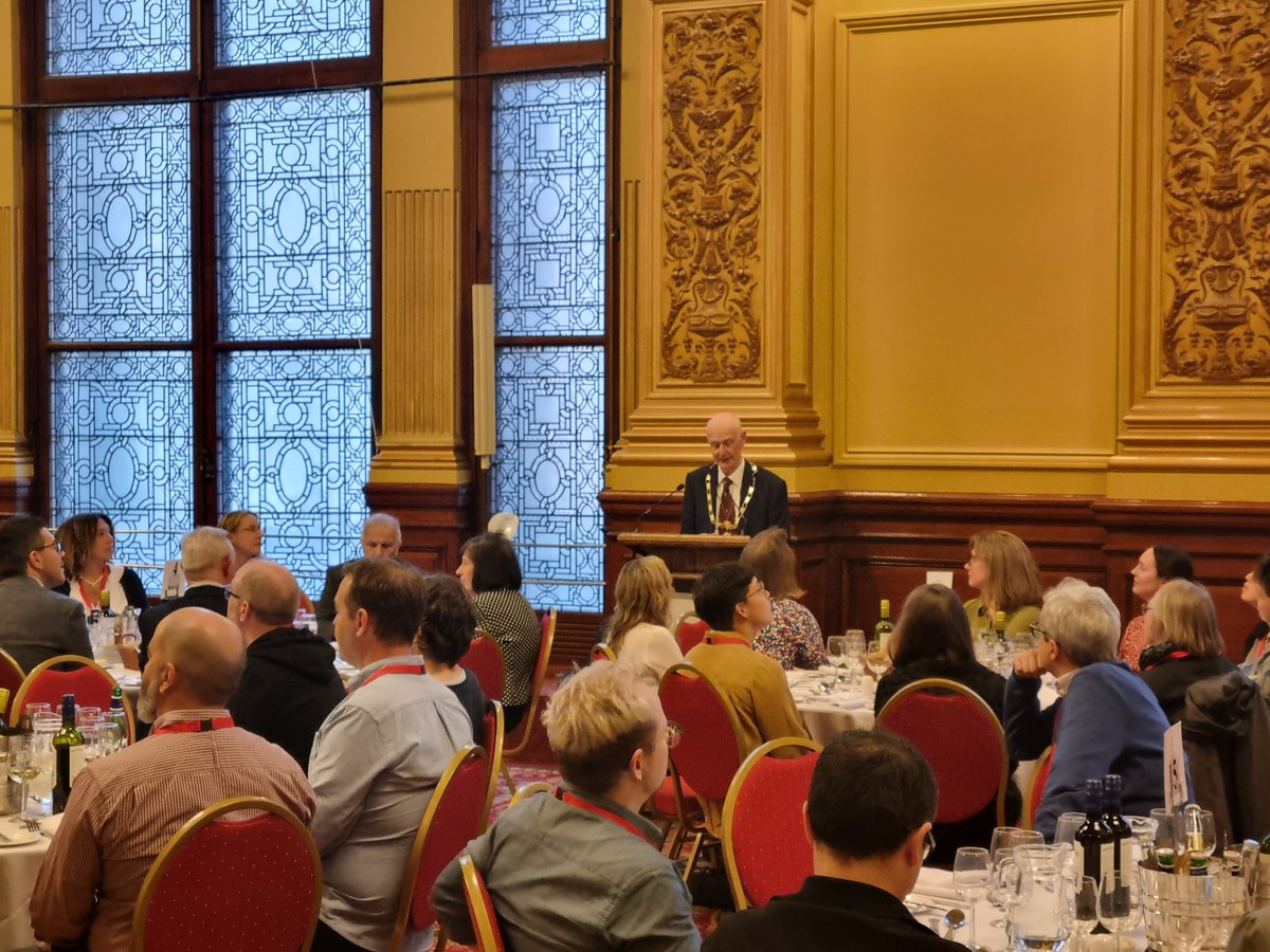 The Lord Dean recently delivered the Civic Welcome on behalf of <a href="/LordProvostGCC/">Lord Provost of Glasgow</a> at the Social Policy Association Conference dinner held in the City Chambers. Thanks to <a href="/clindsaystrath/">Colin Lindsay</a> <a href="/UniStrathclyde/">University of Strathclyde</a> for bringing this prestigious conference to Glasgow: buff.ly/3Lg1Yth