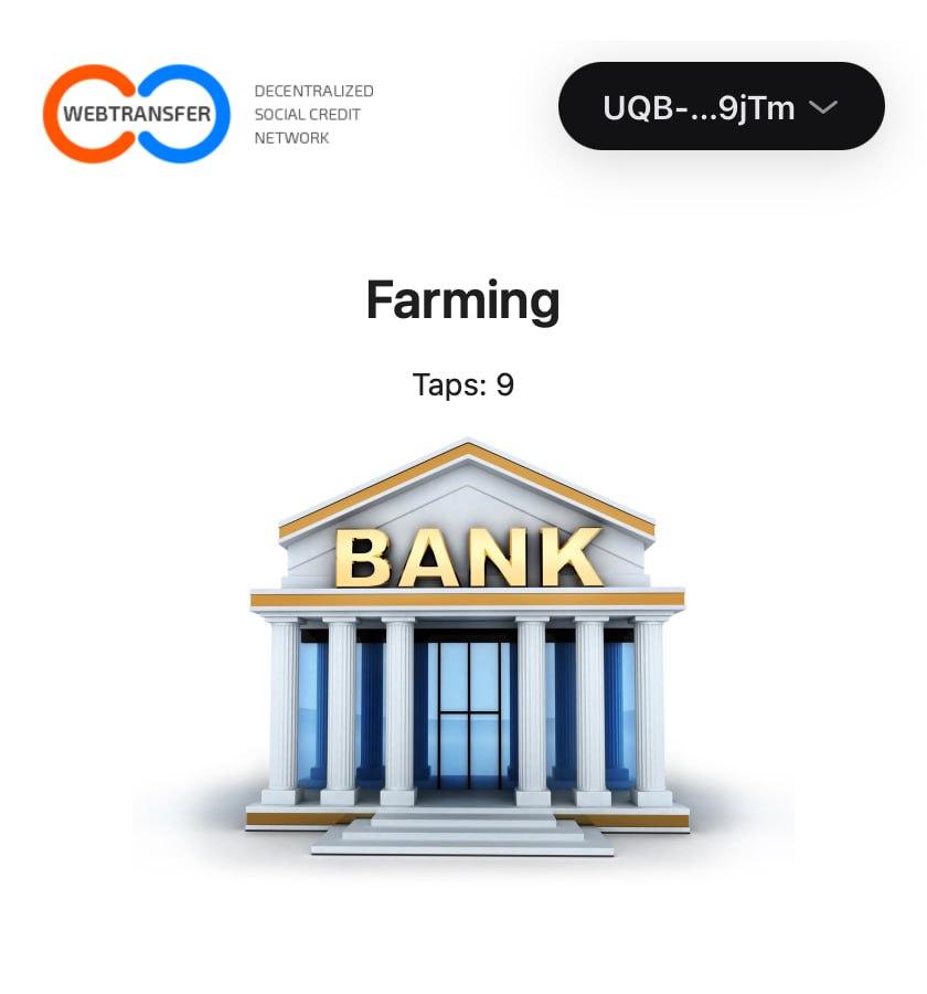 webtransfercom's tweet image. 🏦New Farming Option in the Webtransfer App Telegram

Dear Users,

We are excited to announce the launch of a new feature in our 👍Webtransfer App Telegram. Now you can take advantage of the enhanced farming option for 👍WEB credits!

How does it work?

- You can farm WEB credits…