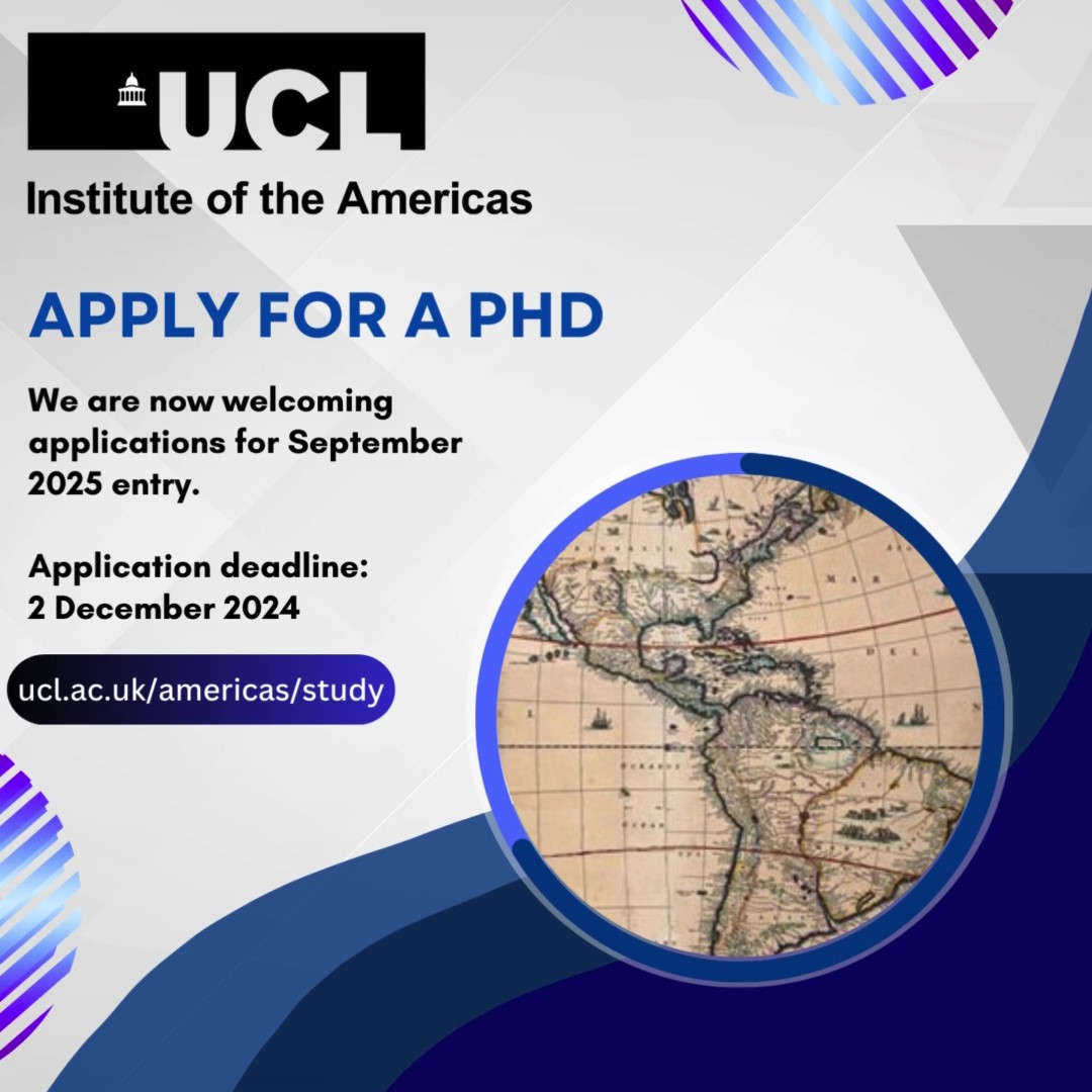 Are you interested in studying for a PhD on the history and politics of the Western Hemisphere? Join us to help shape conversations on global challenges including human rights, environmental change, and the future of liberal democracy.
ucl.ac.uk/americas/study…