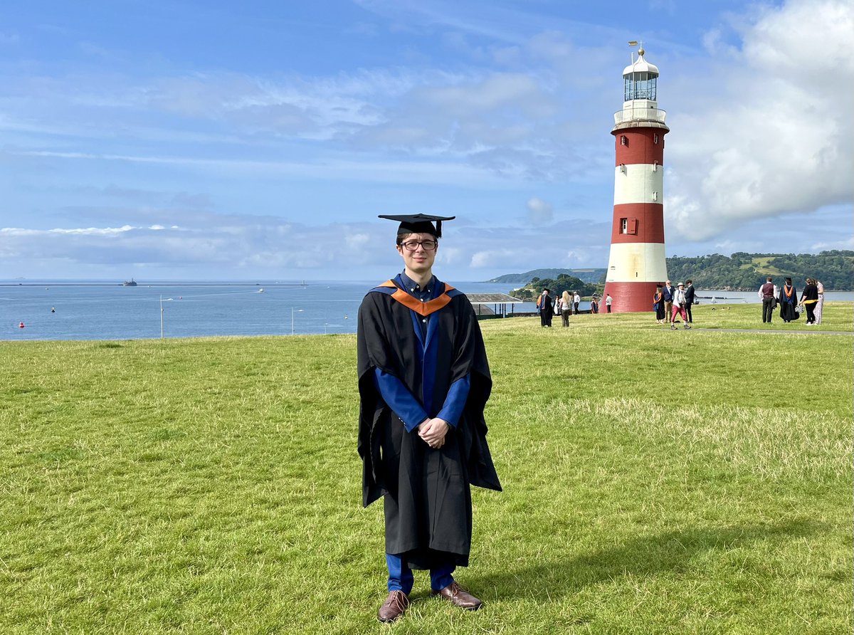 Well done Peter, so proud! #PlymGrad