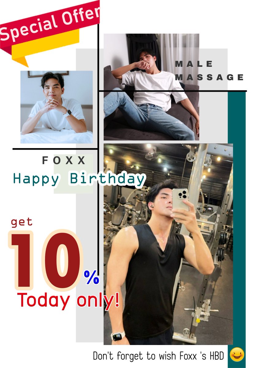 MaleMassageTH's tweet photo. #นวดนอกสถานที🔺𝗕𝗼𝗼𝗸𝗶𝗻𝗴 𝗡𝗼𝘄📷𝗠𝗠𝗦  𝗧𝗵𝗲𝗿𝗮𝗽𝗶𝘀𝘁    #fitness #นวดผ่อนคลาย #ออฟฟิศซินโดรม #นวดช่วยคู่ #นวดชาย #นวดเกย์ #นวด #นวดอีโรติก บอดี้ทูบอดี้ ที่ทำให้คุณได้ผ่อนคลาย พร้อมงานเสริมซอฟท์แบบเน้นๆ   คลิกลิงค์ และทักมาได้เลยครับ 🚩https://t.co/4v68GeBOjw #trainer https://t.co/vb1LlcZqPs