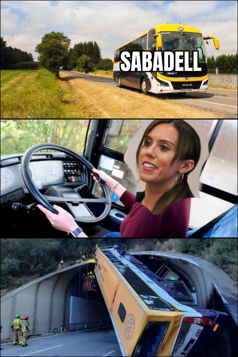 Perill al volant

#monbus #accident #martafarrés #pscsabadell #psc #sabadell #mems #memscatalà #memes #memespolíticssabadell