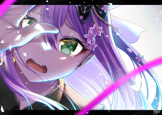 掴めたはずだった。 掴めたはずだった、のに。  #神域リーグ2024 #ゼウスがわからせたろう #リツキあーと