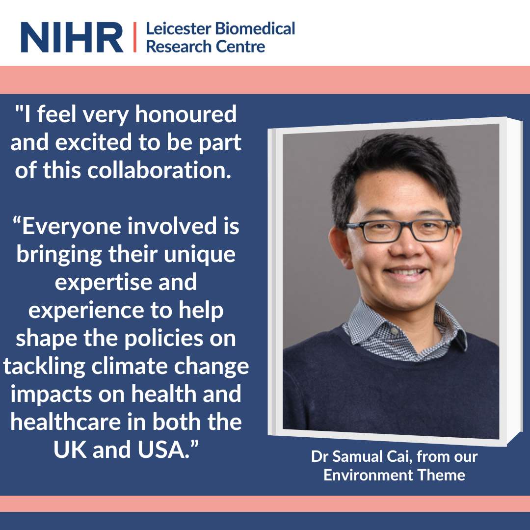 Research at Leicester's Hospitals (@leicresearch) on Twitter photo 🇬🇧🇺🇸 Congratulations to our #Environment researcher <a href="/samuelyutongcai/">samuel yutong cai</a> who is now part of the UK-US <a href="/acmedsci/">Academy of Medical Sciences</a> project exploring #climatechange and #health!
Using their skills and experience, Dr Cai & the future leaders will work as a group to propose policy actions that the 🇬🇧🇺🇸 Congratulations to our #Environment researcher <a href="/samuelyutongcai/">samuel yutong cai</a> who is now part of the UK-US <a href="/acmedsci/">Academy of Medical Sciences</a> project exploring #climatechange and #health!
Using their skills and experience, Dr Cai & the future leaders will work as a group to propose policy actions that the