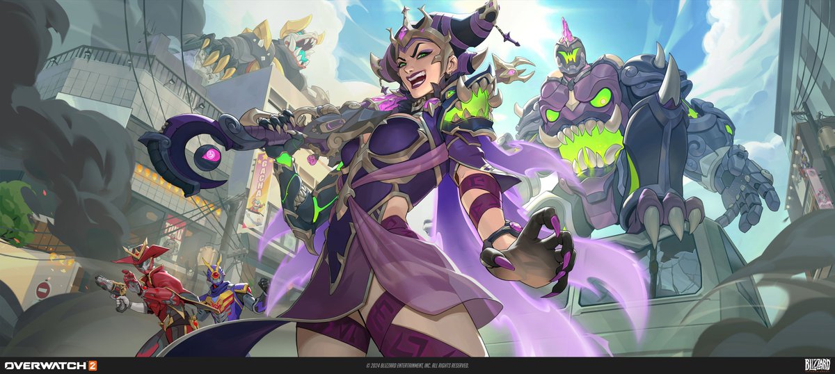 FireballStudio1's tweet image. Hey ! We had lots of fun working on this Splash Art of Ashe and Bob for Overwatch 2 Season 11 ! @blizzard @PlayOverwatch #overwatch2 #ashe #bob
