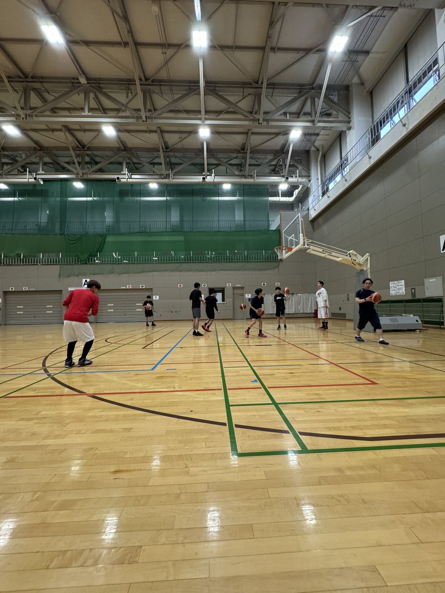 ikki1127's tweet image. #scvc 
#バスケ部
 部活始動❗️