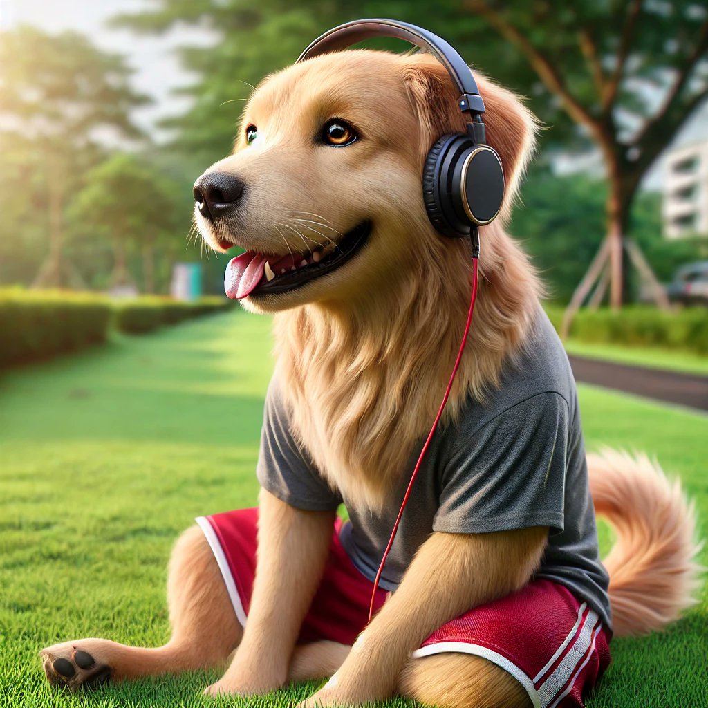 🎧🐶 TUNED IN AND READY TO WIN