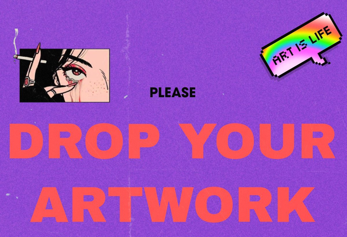 🔥Drop your art 🔥

An artwork will be collected from the comments🔗

follow me and Repost ✅

good luck everyone 💜