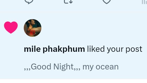 Reinkarnasimile's tweet photo. beliau tau aku hidup dan bernafas 😭😭

@milephakphum , hiks thank you daddy mile phakphum 😭😭 hope you always happy https://t.co/krWINCYQCH