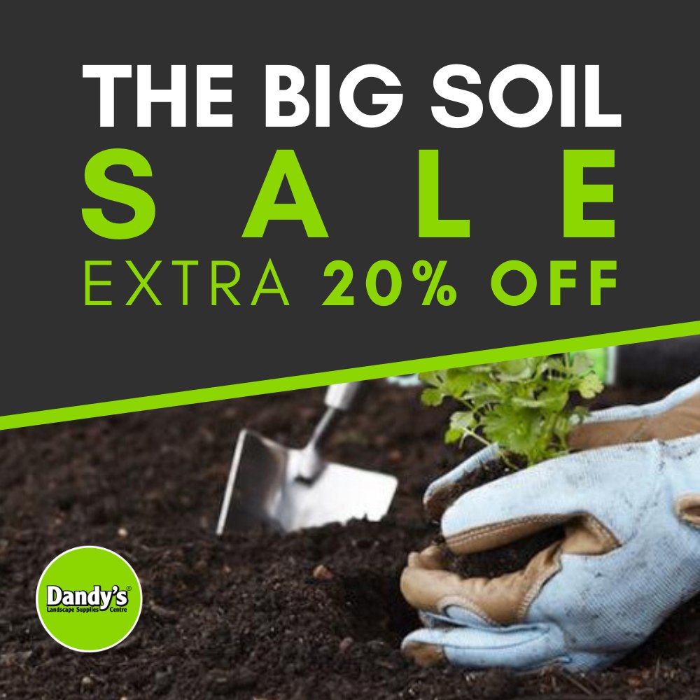 DandysTopsoil's tweet image. 📢The BIG SUMMER SOIL SALE now on!📢

Get an extra 20% OFF with code 'SUMMER20' - even off already reduced products!!

👉 SHOP NOW - DANDYS.COM 💚
📞 Call us 01244280008

#thebigsoilsale #soil #Topsoil #compost #sale #growing #sale #summersale #gardening