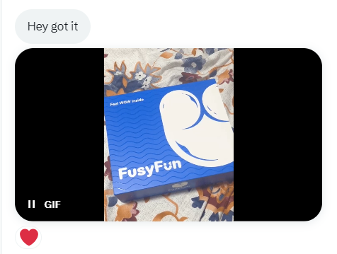 BestvibeMensLab's tweet photo. Another awesome content creator has received our toy!😃🗣️
Can't wait to see the hot vid!!!🤩🍑💦
Check the toy link here➡️https://t.co/VpgA2m7lW2 https://t.co/LWlLbBIrmx