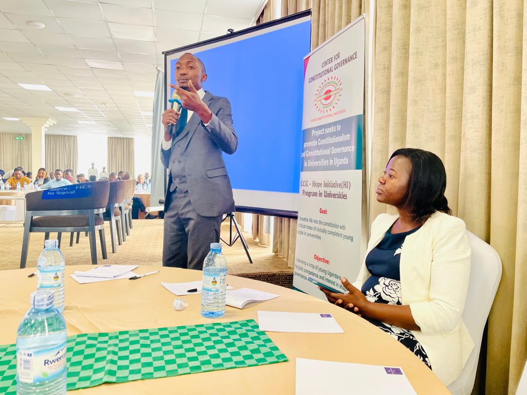 okadapausimon's tweet photo. His Worship @MatandaAbubaker applauded #HopeInitiative Program for granting the youth the opportunity to showcase their talents through #UniversityDebates
@ccgea1 @CivicSpaceTV
@SarahBireete
The livestream https://t.co/SQaJkEsvGX… https://t.co/2pGEWl1ddF