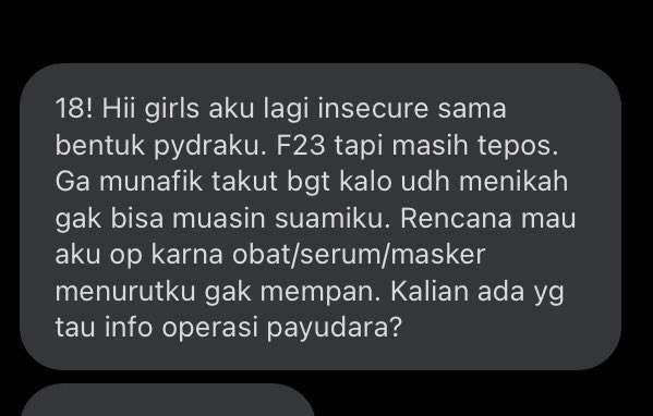 18fesss's tweet photo. 18! halloo guys tolong notice sender yaa, makasiii https://t.co/B3PpurEzxY