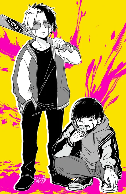 レイマシュらくがき～  左の人完全にヤンキー