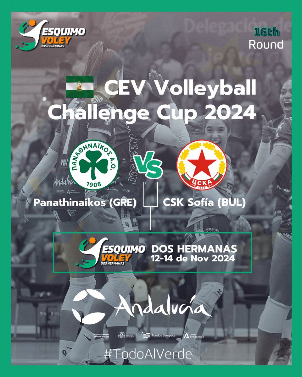 CAVEsquimo's tweet image. 👋 
🇧🇬Здравейте.
🇬🇷 Γειά σου.

🗓️12-14 Nov  
Panathinaikos o CSK Sofia 
#LaQueSeAvecina 
#TodoAlVerde
#SomosEsquimo