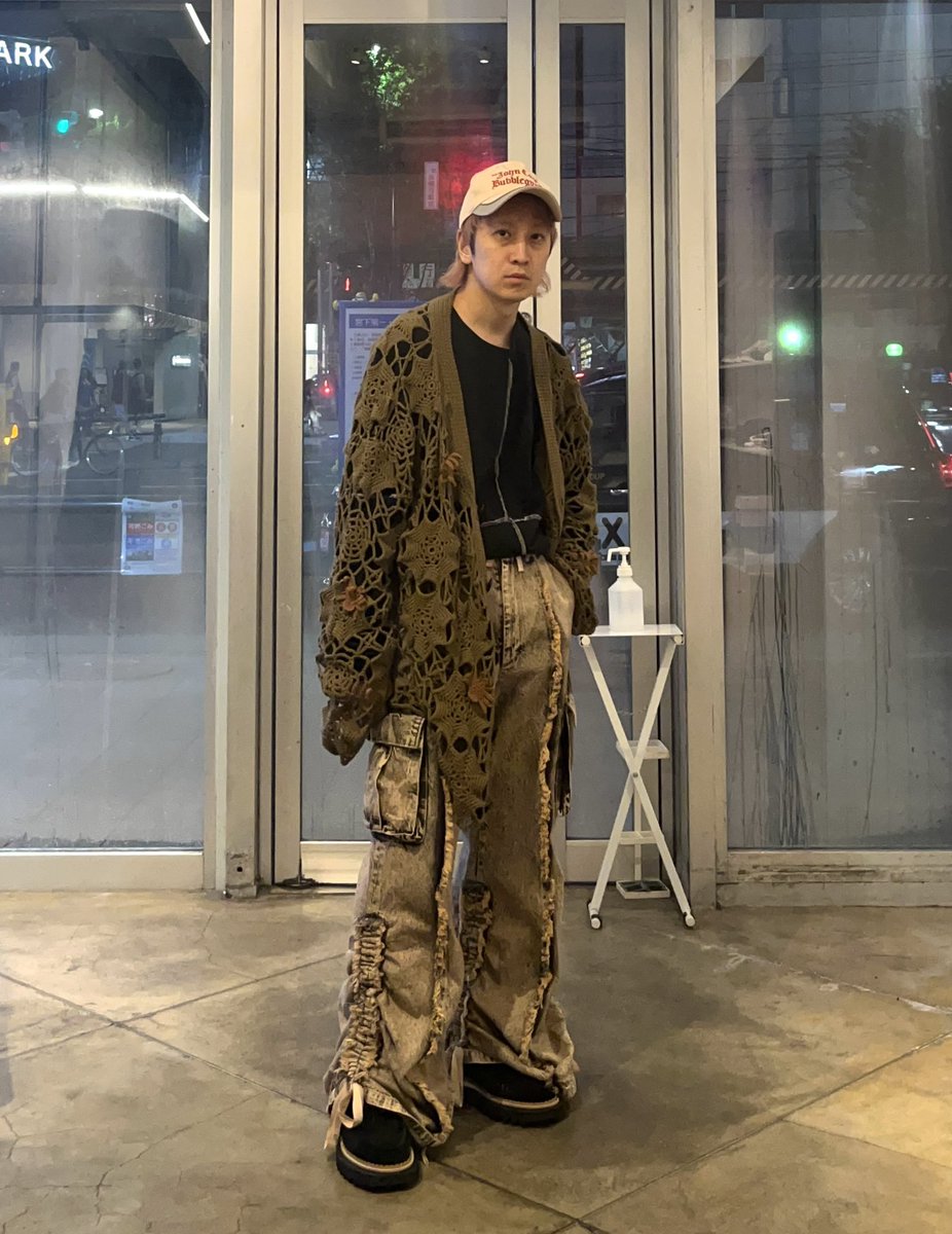 KANE_KID_ILL's tweet photo. 実はあります(現在進行形)
#kidill #rurumu #SpiderKnitCardigan #MossGreen #SampleArchiveFinalSale #kidillroom https://t.co/xh3AczYD2s