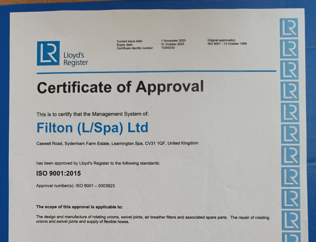FILTON - Committed to Quality Management and Continuous Improvement.

Click on the link to find out more: bit.ly/3W5PiKz
⁠⁠
#RotaryUnion #swiveljoints #newblogpost #filton #ukmfg #engineersuk #manufacturing #quality #ISO 9001