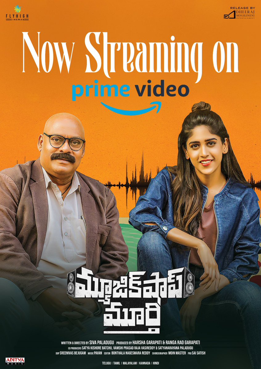FlyHigh Cinemas (@flyhighcinemas) on Twitter photo The critically acclaimed feel-good family entertainer #MusicShopMurthy is now streaming on <a href="/PrimeVideoIN/">prime video IN</a> 🎧
The response from the OTT audience is quite encouraging. Enjoy this wholesome entertainer with your family
shorturl.at/WL5kF
#AjayGhosh @ichandinic The critically acclaimed feel-good family entertainer #MusicShopMurthy is now streaming on <a href="/PrimeVideoIN/">prime video IN</a> 🎧
The response from the OTT audience is quite encouraging. Enjoy this wholesome entertainer with your family
shorturl.at/WL5kF
#AjayGhosh @ichandinic
