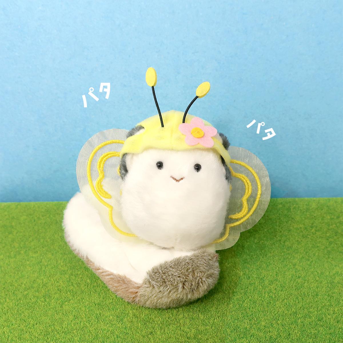 自作ぬいぐるみ 無属性 生牡蠣 ミルキーオイスター 女の子 10cm 牡蠣美ちゃんの大きい子😳🩷🩷 キーホルダータイプよりも白くホワホワ