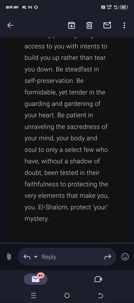 the_elshalom's tweet photo. Today's Newsletter from Ifeoma answered deep questions for me because I'm in a phase where I am asking myself questions about what I'm using to qualify my circle.

Thank you @ifbnw https://t.co/9yCV3pTl9O