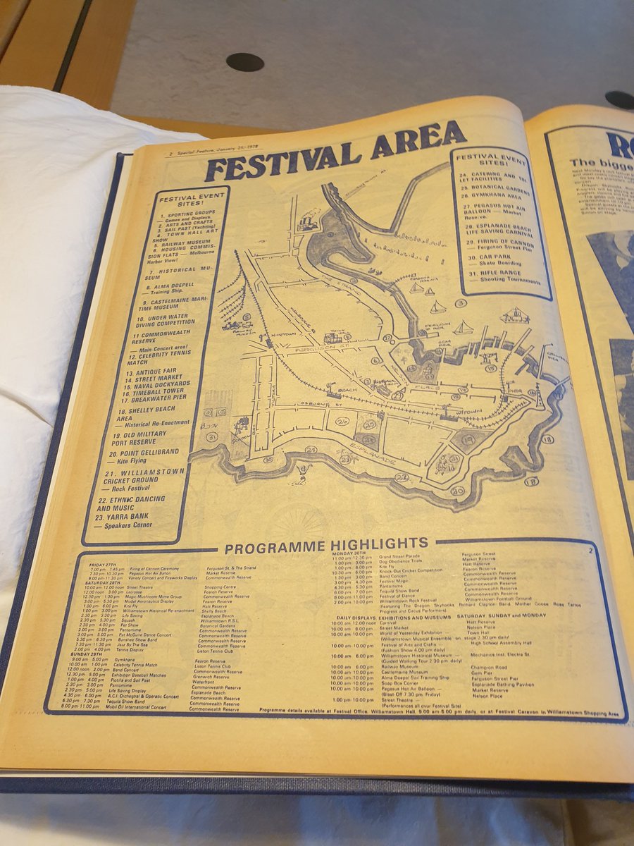 MarkBoric's tweet photo. Williamstown Rock Festival https://t.co/y3binEibUF