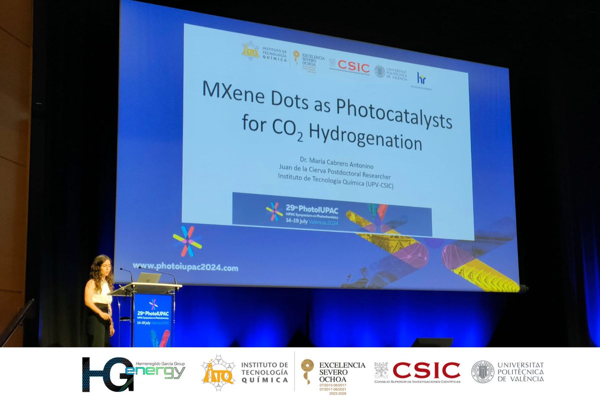 HG-energy (@hg_energyitqupv) on Twitter photo HG Energy is thrilled with the with the outstanding presentation by <a href="/Maria_Cab_Ant/">Maria Cabrero Antonino</a> at <a href="/photoIUPAC2024/">PhotoIUPAC2024</a> "MXene Dots as Photocatalyst for CO2 Hydrogenation" <a href="/ITQ_UPVCSIC/">ITQ (UPV-CSIC)</a> More info: shorturl.at/CMkpe #Mxenes #Photochemistry #Photoiupac #Innovation #MXene #YoungScientists HG Energy is thrilled with the with the outstanding presentation by <a href="/Maria_Cab_Ant/">Maria Cabrero Antonino</a> at <a href="/photoIUPAC2024/">PhotoIUPAC2024</a> "MXene Dots as Photocatalyst for CO2 Hydrogenation" <a href="/ITQ_UPVCSIC/">ITQ (UPV-CSIC)</a> More info: shorturl.at/CMkpe #Mxenes #Photochemistry #Photoiupac #Innovation #MXene #YoungScientists