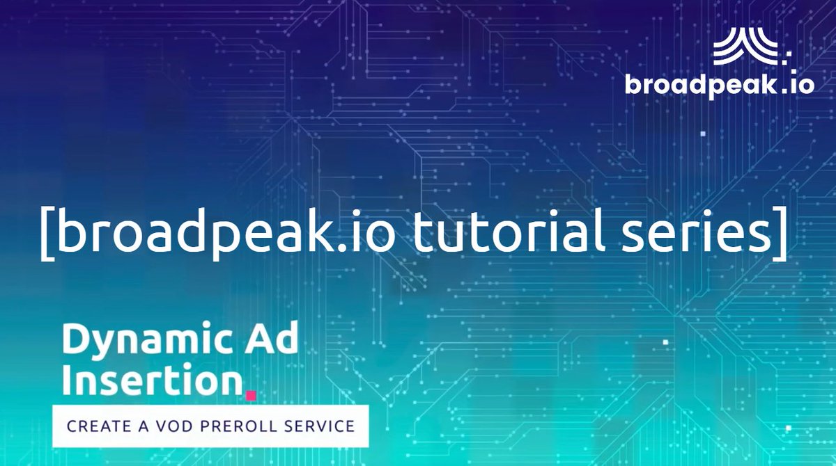 broadpeakio's tweet image. 👨🏽🏫Our tutorial series on #YouTube continues with a new episode focused on Dynamic Ad Insertion: Creating a VOD Ad Preroll Service. ▶️ Watch the full tutorial here👇
youtube.com/watch?v=u6RRJd…
#DynamicAdInsertion #TechTutorial #YouTube #Ads #Monetization #Tutorial