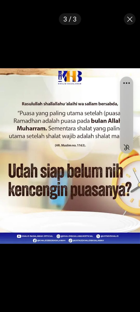 ( HR. Muslim no. 782 )

#RabuQuotes
#LaskarSedekah
#SedekahOnline
#Sedekah