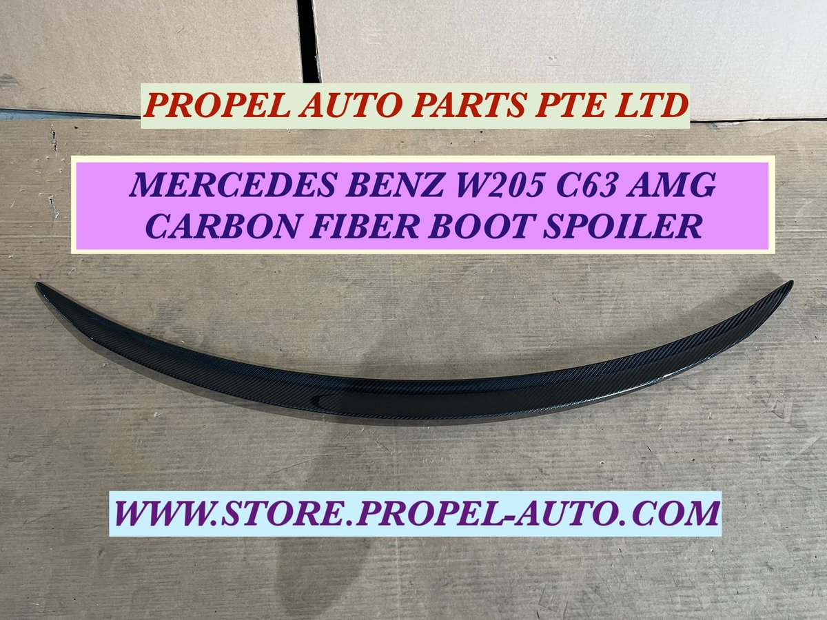 propelauto's tweet photo. Mercedes W205 C-Class AMG Boot Spoiler available #ForSale 

Come &amp; Grab it for your ride🤗🏎 

#W205 #C200 #Coupe #BootSpoiler #Carbonfiber #AMG #C43AMG #C63AMG #GenuineParts #GermanImported #OriginalPartsSeller #PropelAutoParts #SG #MercedesBenz #Spoiler #CClass #GrabFast #Now https://t.co/e5KWJdCYuG