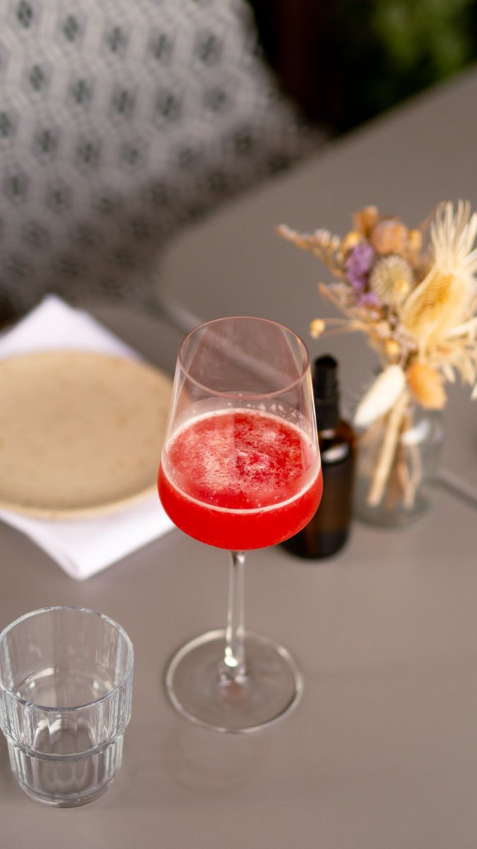 Heaven is lounging on a gorgeous terrace with a glass of Blood Orange and Moscato slush while dining at <a href="/boxebristol/">BOX-E</a> 😍😍😍