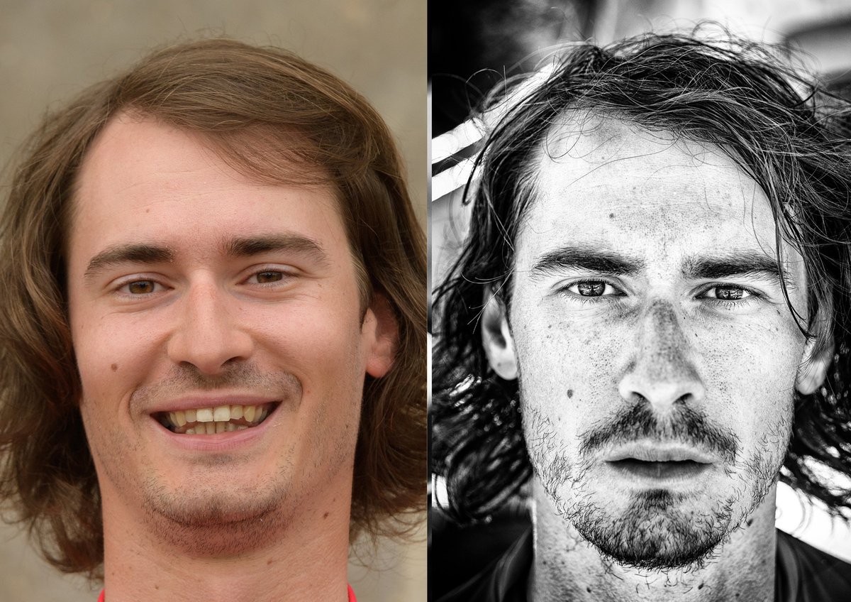 Before &amp; after #TDF2024 

What riding the whole route of the Tour de France does to you...

justgiving.com/fundraising/tu…