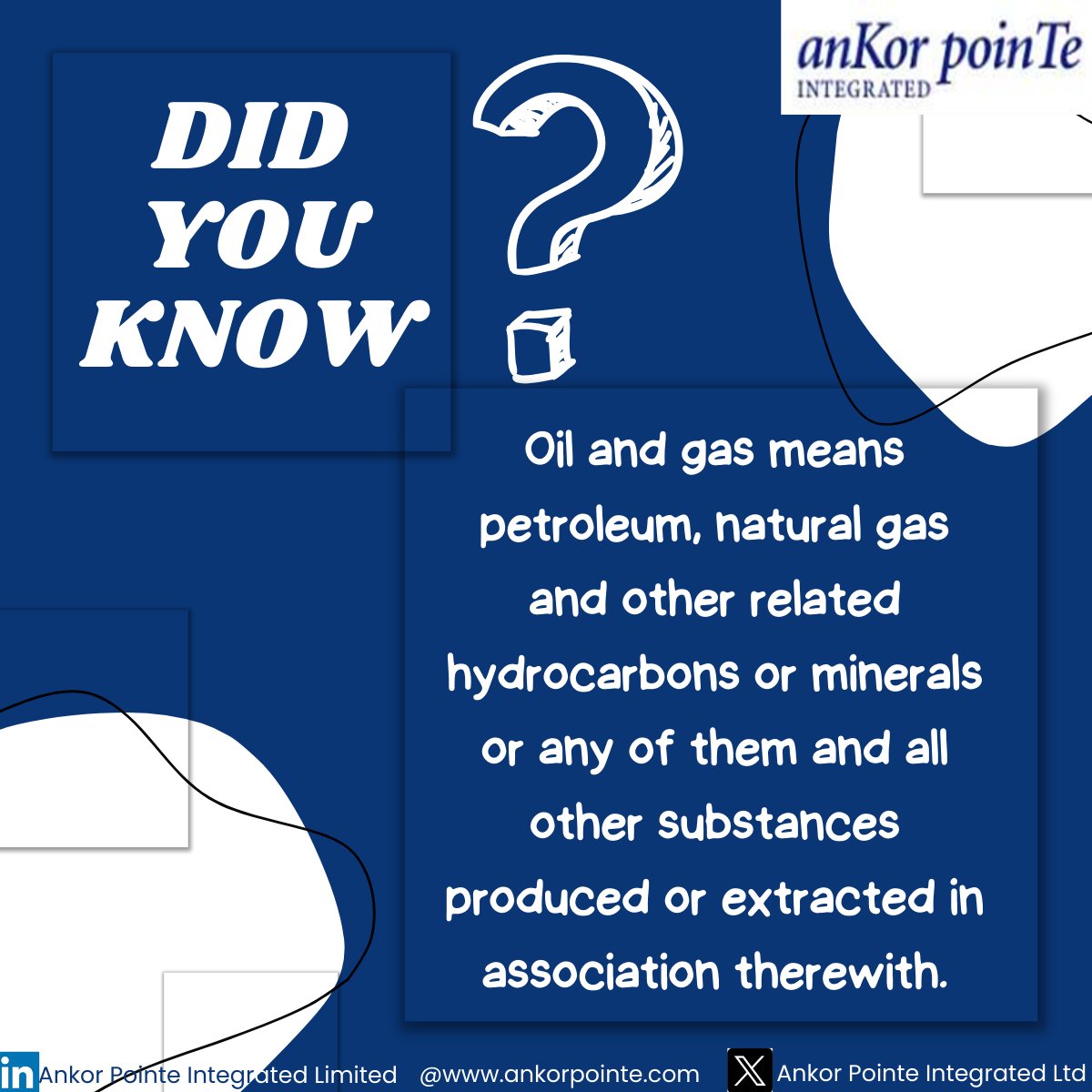 AnkorPointe_Ltd's tweet photo. Stay cultured!
#Knowledgeispower
#petroleum
#didyouknowwednesdays
#EnergyLeaders
#IreO' https://t.co/8W15f2QWQN