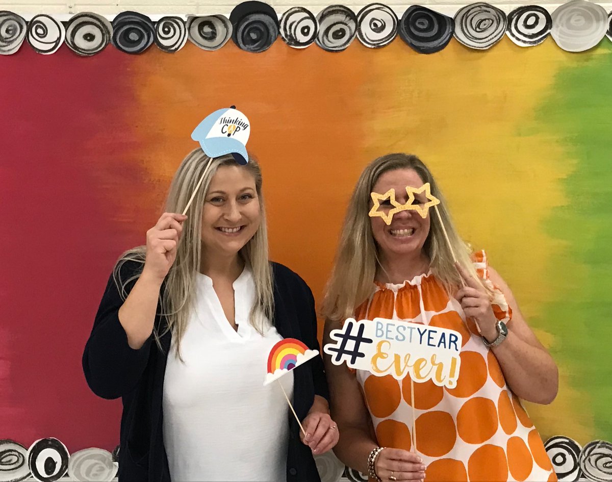 LisaFallaw's tweet photo. Administrators just wanna have fun too!! A little photo booth fun to kick off the 2024-2025 school year!!! #ColorYourWorldWith… #BackToSchool2024 https://t.co/UZ1Z7LiTD5