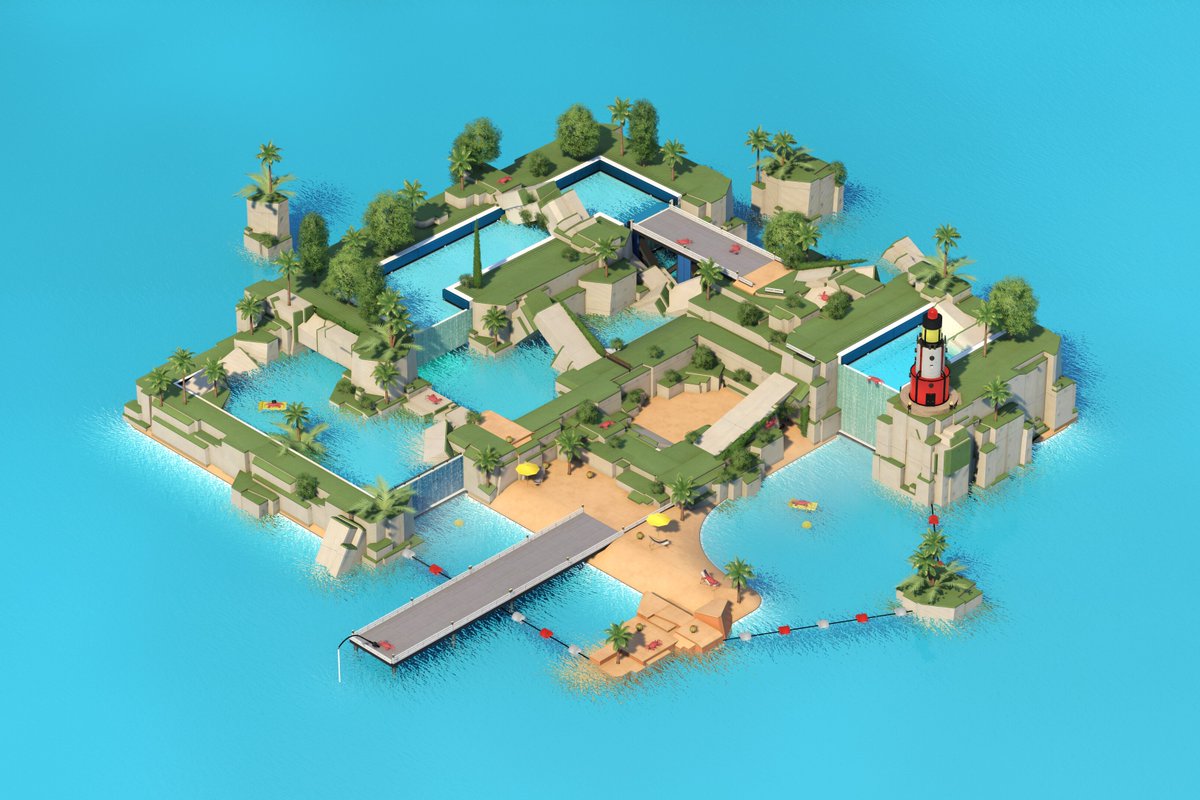 SapphironTM's tweet image. Reserve tickets for your next #Trackmania holiday destination. Watch out for the crabs though! 🦀