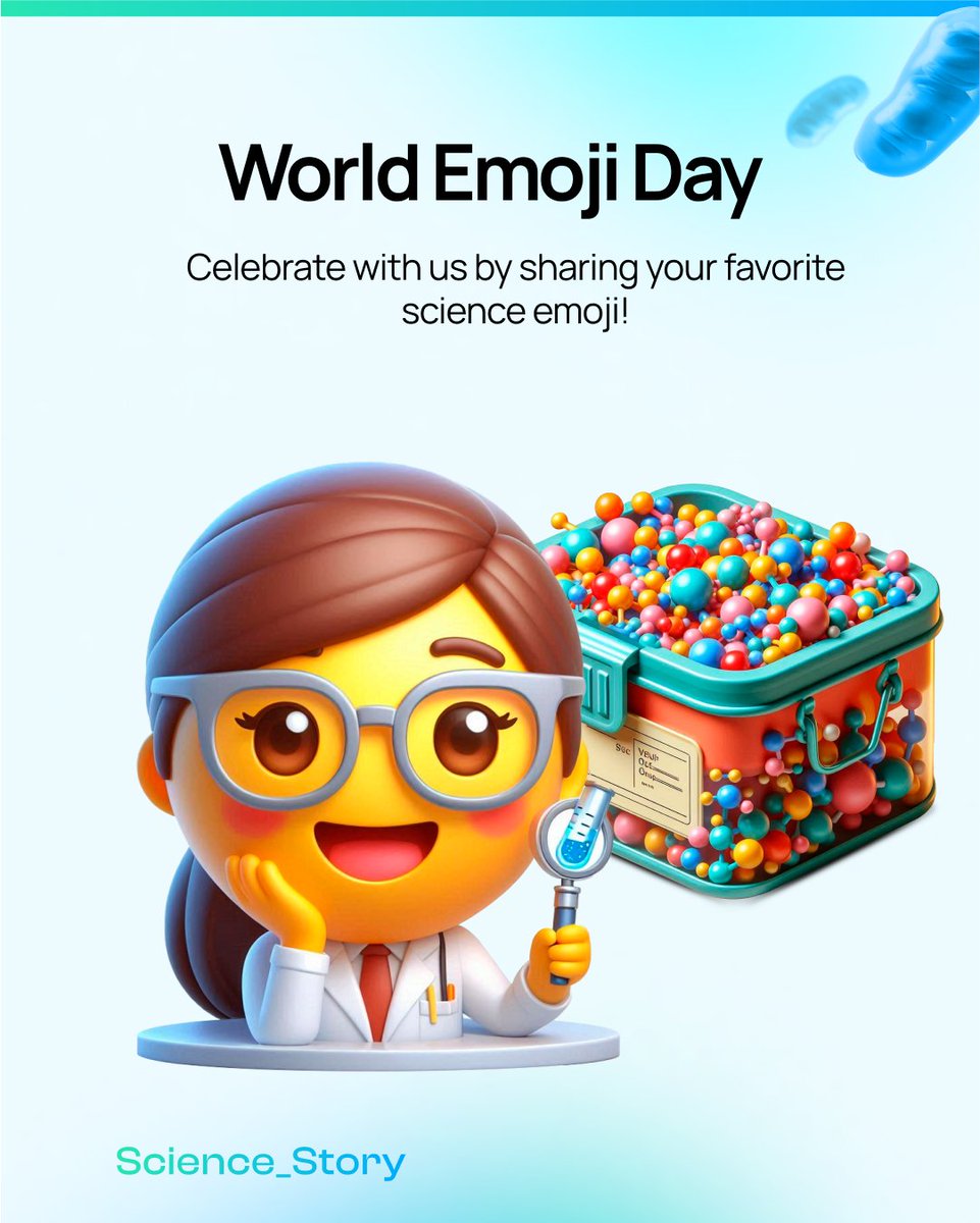 ScienceStory_ai's tweet photo. 🌍Happy World Emoji Day from ScienceStory! 

Emojis animate our digital conversations, while our 3D animations and scientific visualizations transform complex concepts into captivating visual narratives.

Discover our page: https://t.co/OXSaVgHwev

#ScienceStory #WorldEmojiDay https://t.co/xh59gEK6zR