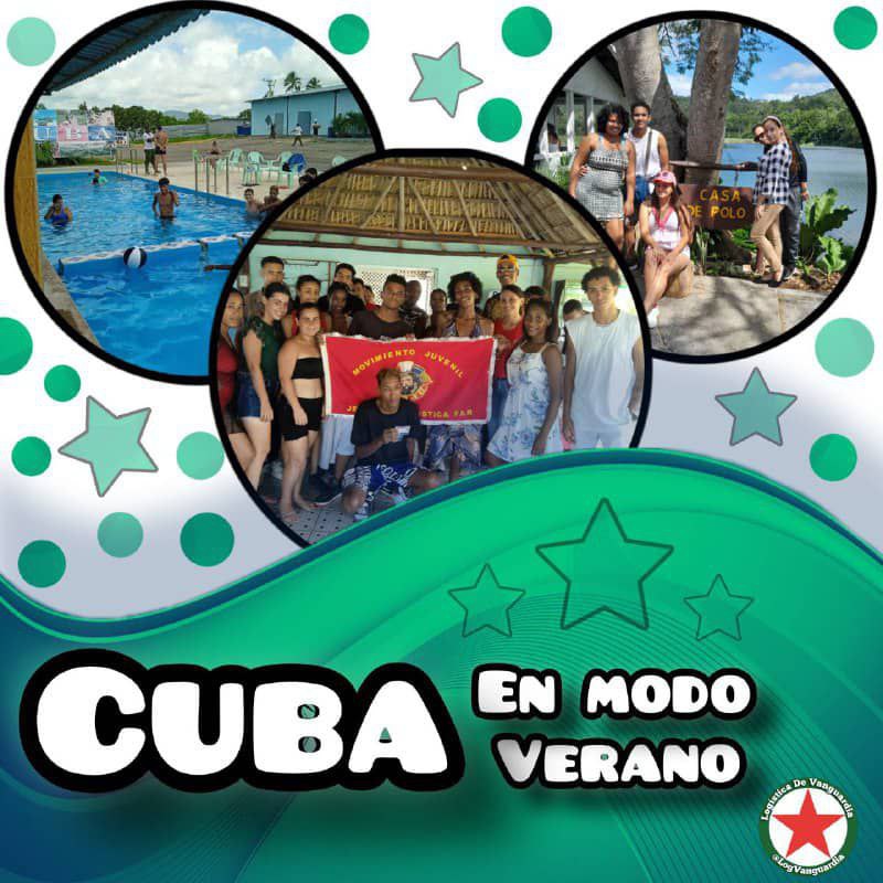 LogVanguardia's tweet photo. #CubaEnModoVerano ☀️ y  @LogVanguardia también. 😁

Actividades donde los miembros de este colectivo comparten y se divierten disfrutando la belleza de #Cuba 🇨🇺 https://t.co/QmLiBMjPBc