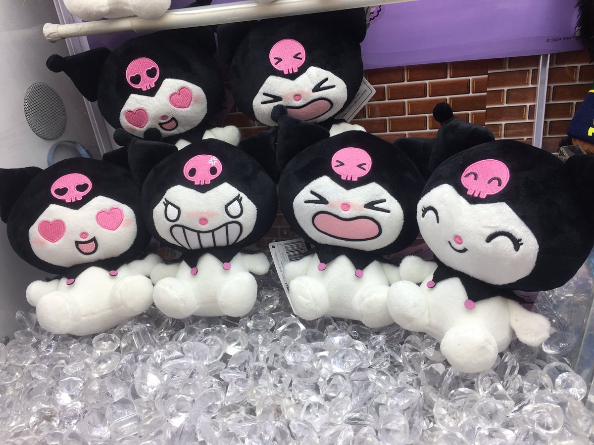 🌟景品情報🌟 クロミ 喜怒哀楽ぬいぐるみ（全4種） いろんな表情の