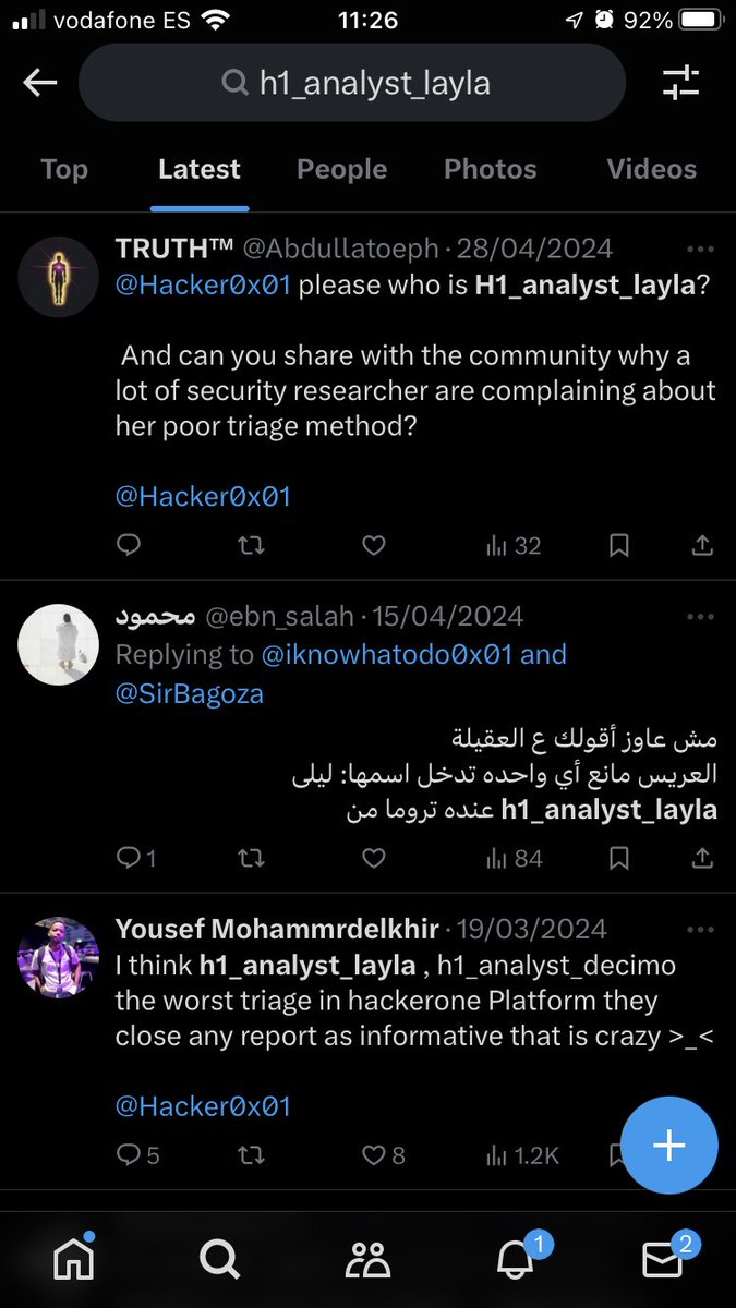 RfFadaei's tweet photo. Does any one know in which part of hackerone can I block a trigger from reading my reports? I saw the announcements of the feature but can’t seem to find it? 

Seems like h1_analyst_layla is out to find us all  and ruin our reports! 
#bugbounty https://t.co/xd3PFyseLn