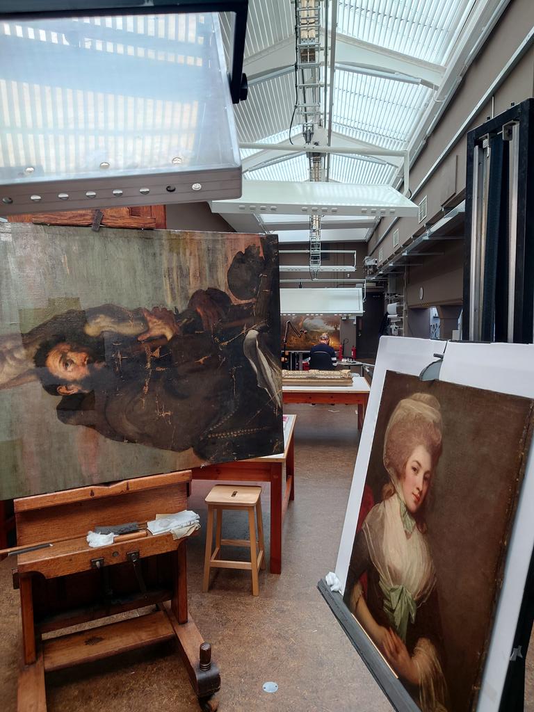 NMW ArtCons and Preventive (@nmwprevcons) on Twitter photo Good company today.#Romney #Strozzi #ThomasJones <a href="/AmgueddfaCymru/">Amgueddfa Cymru | Museum Wales</a> <a href="/SF_Conservation/">StFagansConservation</a> <a href="/NatMuseumArt/">National Museum Art</a> <a href="/NatHistConserve/">NatHistConservation</a> Good company today.#Romney #Strozzi #ThomasJones <a href="/AmgueddfaCymru/">Amgueddfa Cymru | Museum Wales</a> <a href="/SF_Conservation/">StFagansConservation</a> <a href="/NatMuseumArt/">National Museum Art</a> <a href="/NatHistConserve/">NatHistConservation</a>