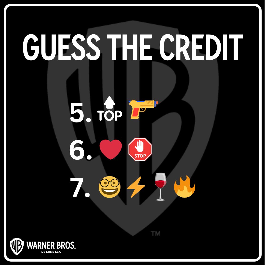 WBDeLaneLea's tweet photo. Happy #WorldEmojiDay π
Can you guess the film from the emojis? Let us know your answers in the comments!
#MadeAtWBDLL https://t.co/YfRHBbhOQh