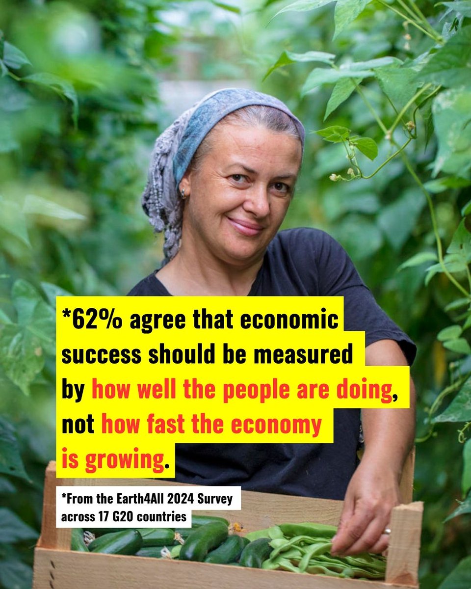 GUESS WHO doesn't care about GDP or share prices and would like governments and corporations to put #PeopleBeforeProfits?

That's right, most people.