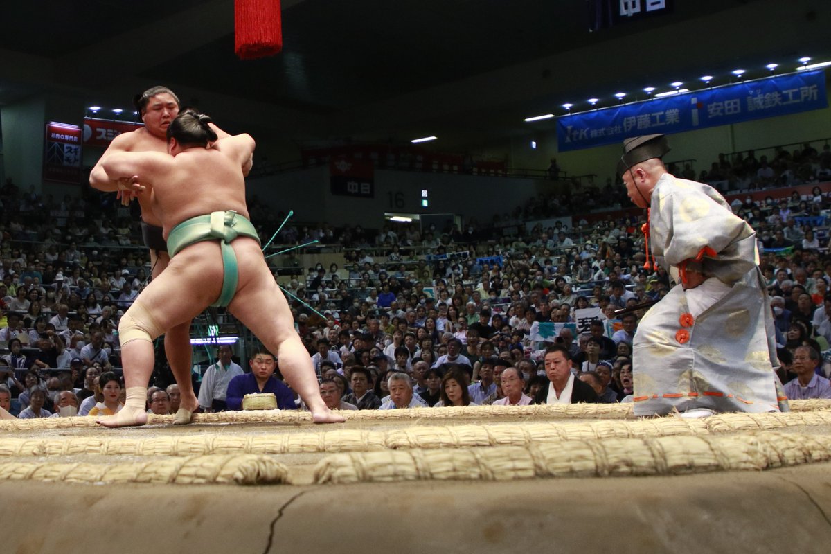 大相撲名古屋場所 四日目の取組＞ 幕内取組 #琴櫻（3勝1敗