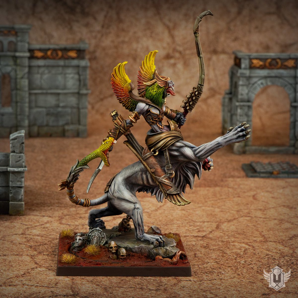 ulverbite's tweet photo. New Spires character Lineage Prideborne 🐱
#colorsofconquest #pathofconquest #conquest #miniaturepainting @PBWargames https://t.co/Z9sJJIVojo