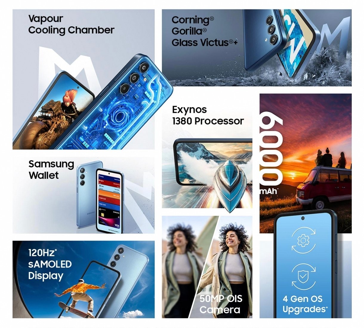 Samsung Galaxy M35 5g launched in india with 6000mah battery and more