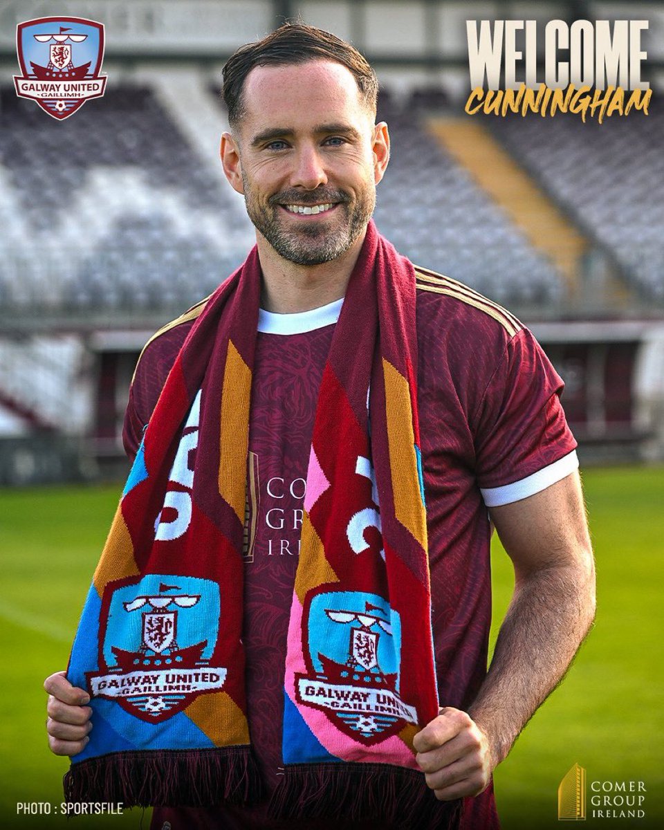 Greg Cunningham has come home!🇮🇪

The former Preston man has returned home to hometown club Galway United for what looks to be the remainder of his career.

What a signing this is for Galway United!🙌🏼
