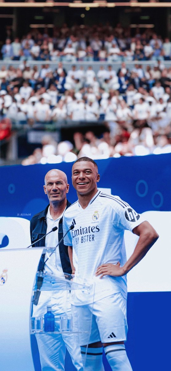 AS10OM's tweet image. ⁴ᵏ Zidane &amp;amp; Kylian Mbappe ✨