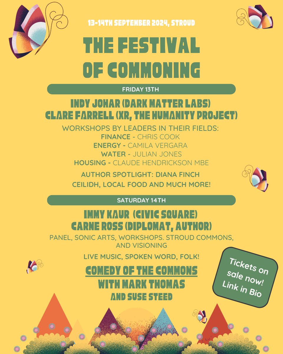 Festival of Commoning!

It's on!

We'd love you to be there!

festival-of-commoning.org