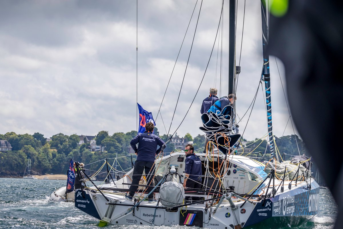 ARobertsRacing's tweet photo. Look 🔙 to Amarris arriving into St Malo on Monday afternoon.🇫🇷
📸Jessica Latouche
#Class40 #TransatQSM #Sail #Sailing @TransatQSM https://t.co/N8vlSFTWDV
