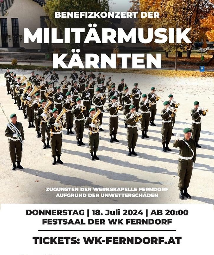didipranter's tweet photo. …und weiter geht‘s 🎷🥁🎺🪈🎶 #musik #konzert #benefizkonzert #militärmusik #militärmusikkärnten #kärnten #ferndorf https://t.co/GyUaGiy9zG https://t.co/NczC29GH6f
